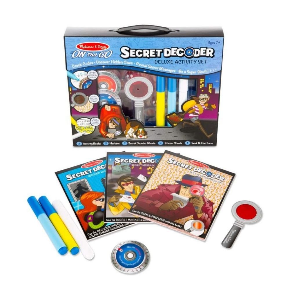 Melissa & Doug - M&D Secret Decoder Deluxe Activity Set - Playful Panda