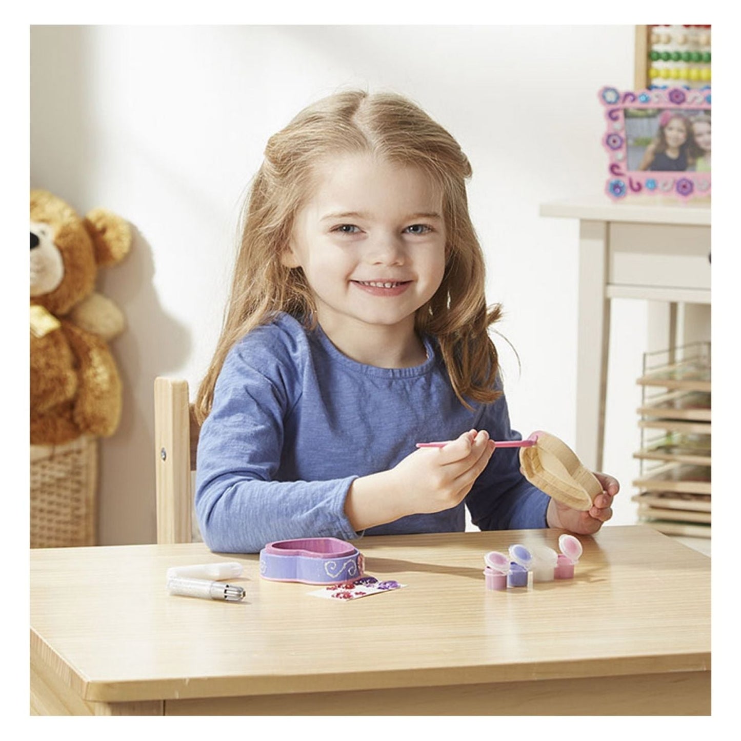 Melissa & Doug - Melissa & Doug Created by Me! Heart Chest - Playful Panda