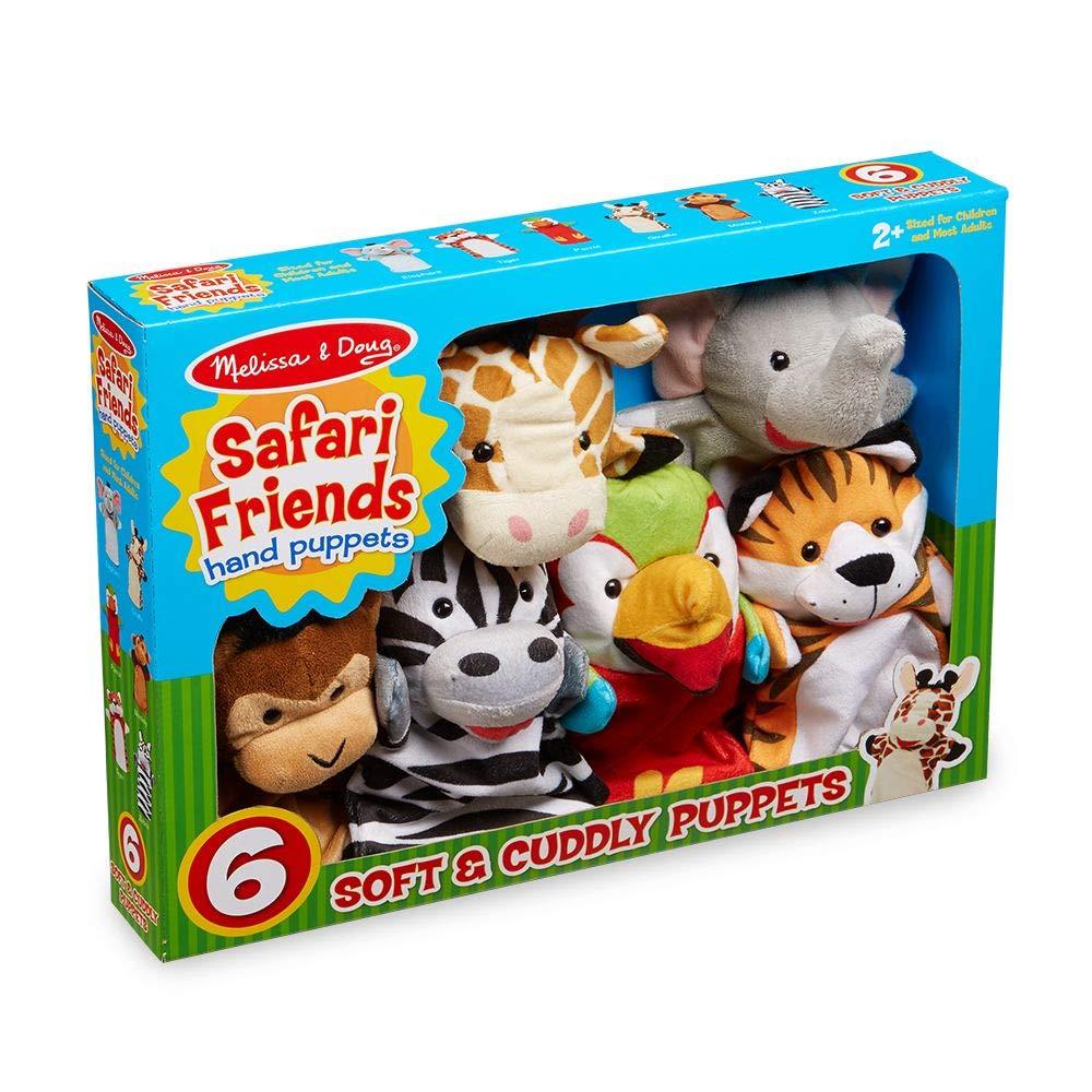 Melissa & Doug - Melissa & Doug Deluxe Safari Puppet Set - Playful Panda