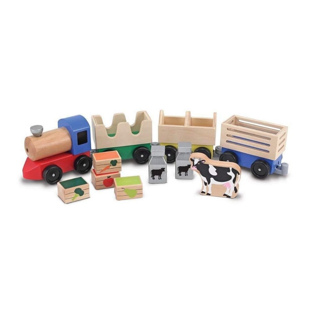 Melissa & Doug - Melissa & Doug Farm Train - Playful Panda