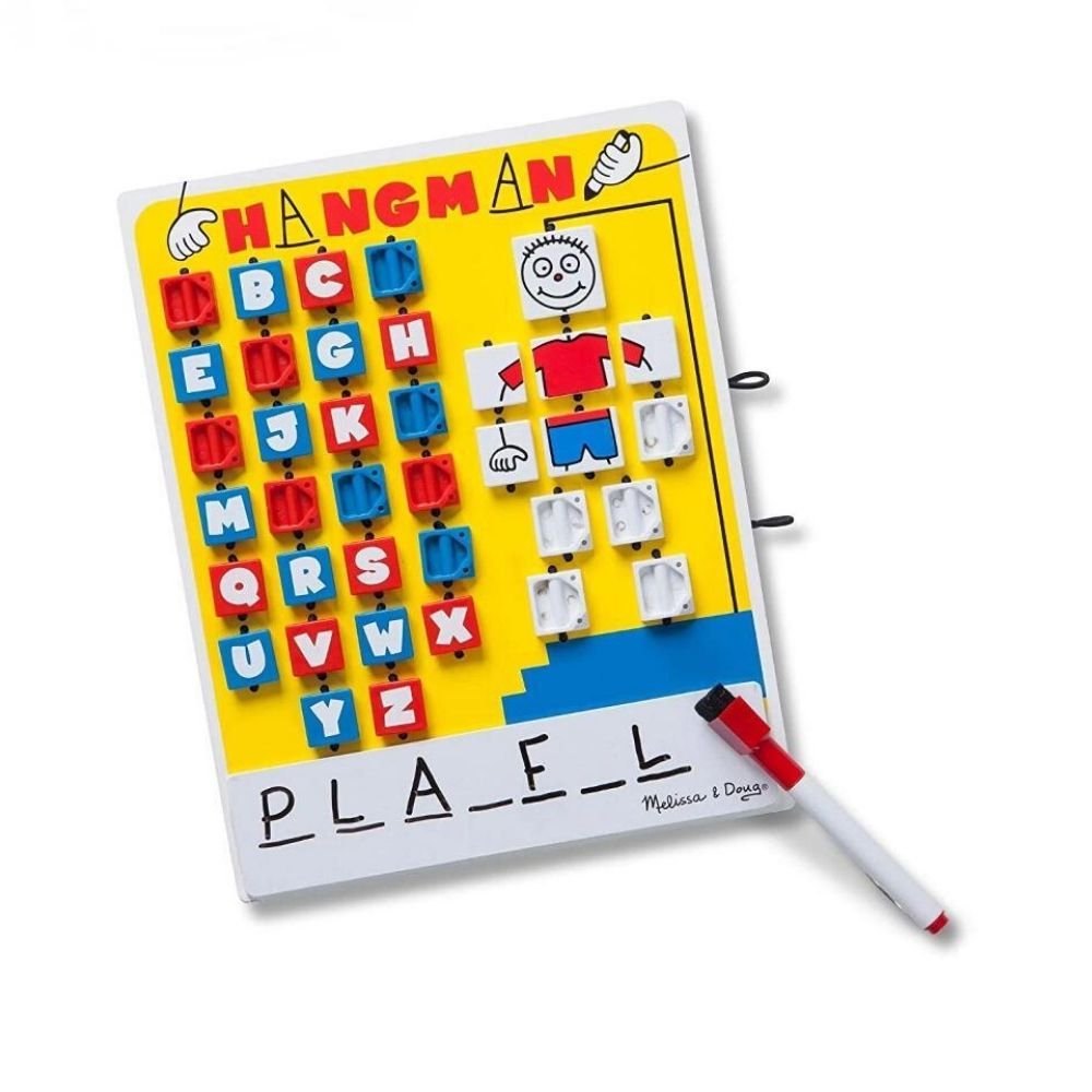 Melissa & Doug - Melissa & Doug Flip to Win Hangman - Playful Panda