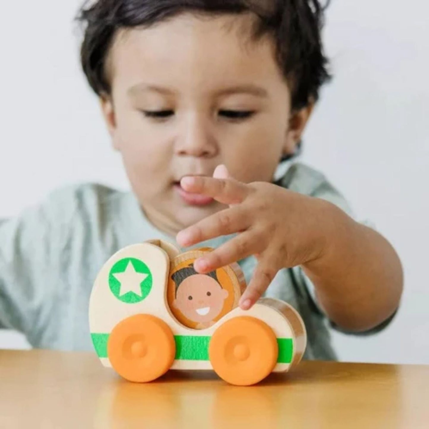 Melissa & Doug - Melissa & Doug Go Tots Green Star Car - Playful Panda