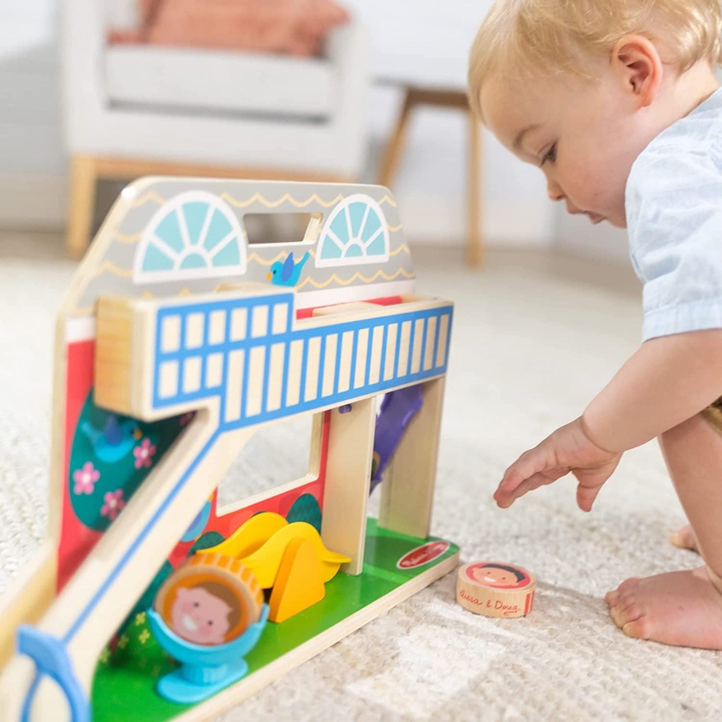 Melissa & Doug - Melissa & Doug Go Tots Schoolyard Tumble - Playful Panda