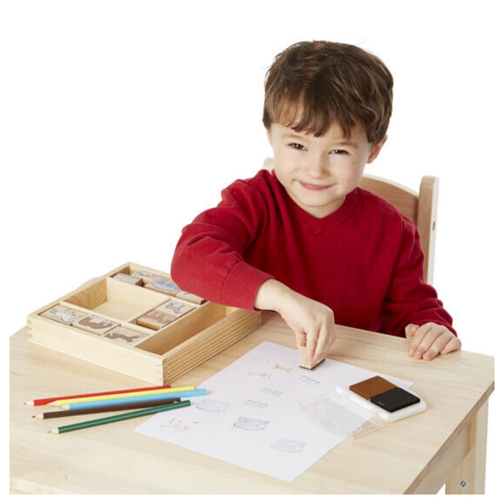 Melissa & Doug - Melissa & Doug Horses Stamp Set - Playful Panda