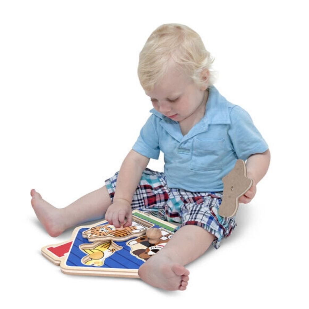 Melissa & Doug - Melissa & Doug House Pets Jumbo Knob - Playful Panda