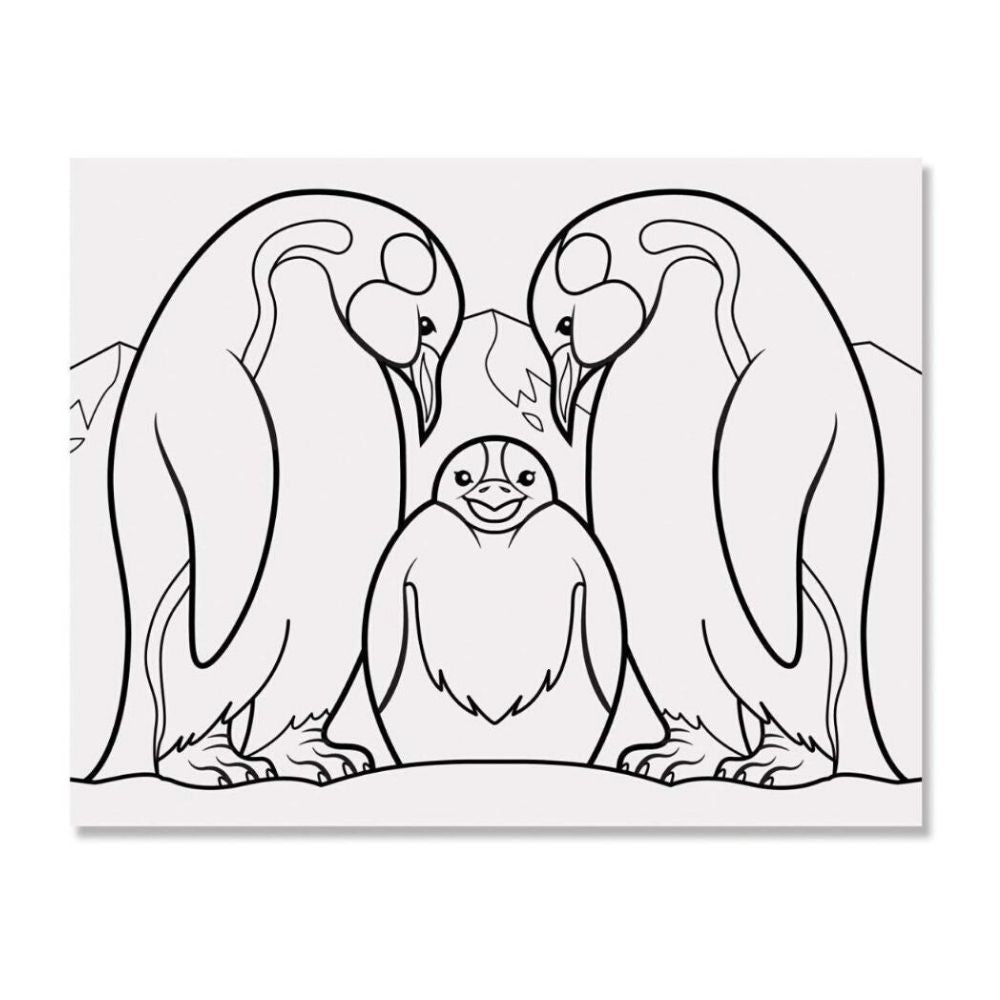 Melissa & Doug - Melissa & Doug Jumbo Coloring Pad – Animals - Playful Panda