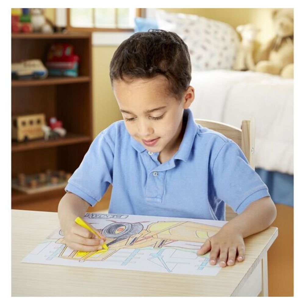 Melissa & Doug - Melissa & Doug Jumbo Pad Blue - Playful Panda