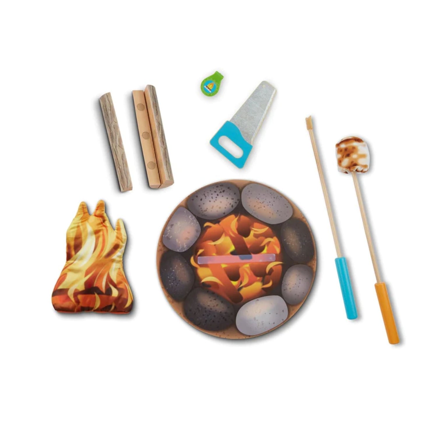 Melissa & Doug - Melissa & Doug Let’s Explore Campfire S’mores Play Set - Playful Panda