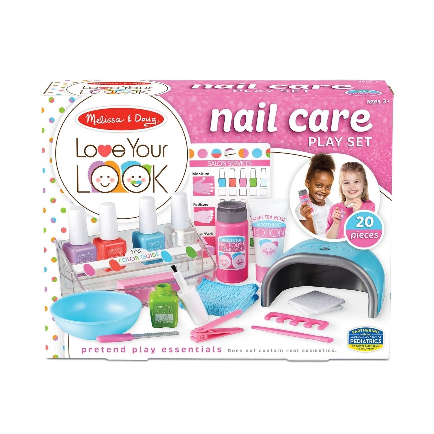 Melissa & Doug - Melissa & Doug LOVE YOUR LOOK! Nail Care Play Set - Playful Panda