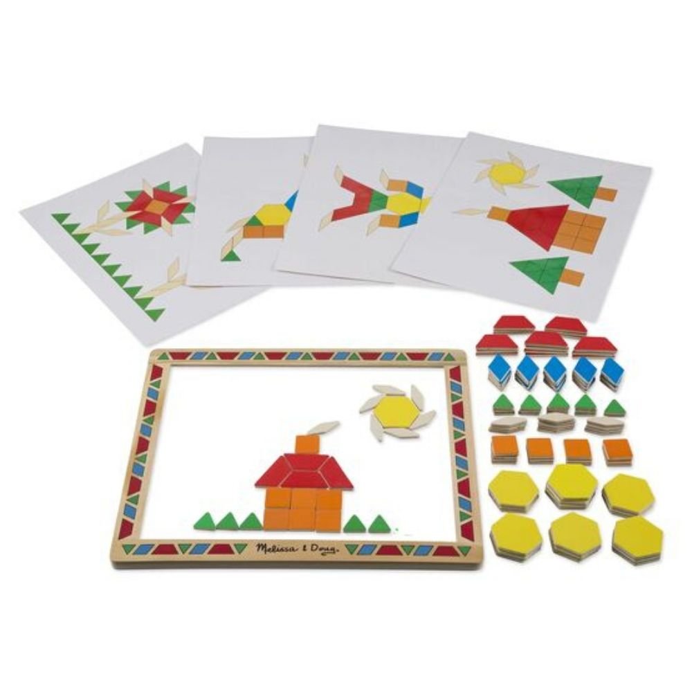 Melissa & Doug - Melissa & Doug Magnetic Pattern Block - Playful Panda