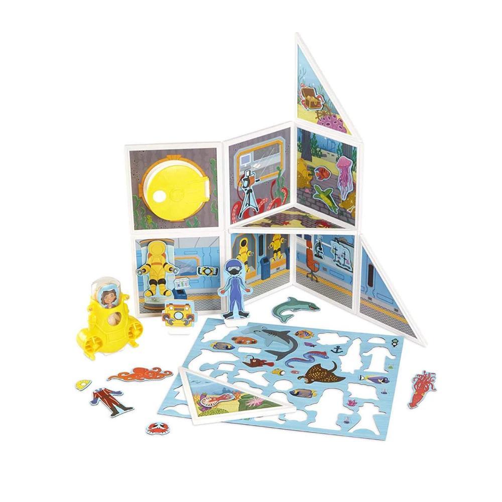 Melissa & Doug - Melissa & Doug Magnetivity – Underwater Adventure Set - Playful Panda