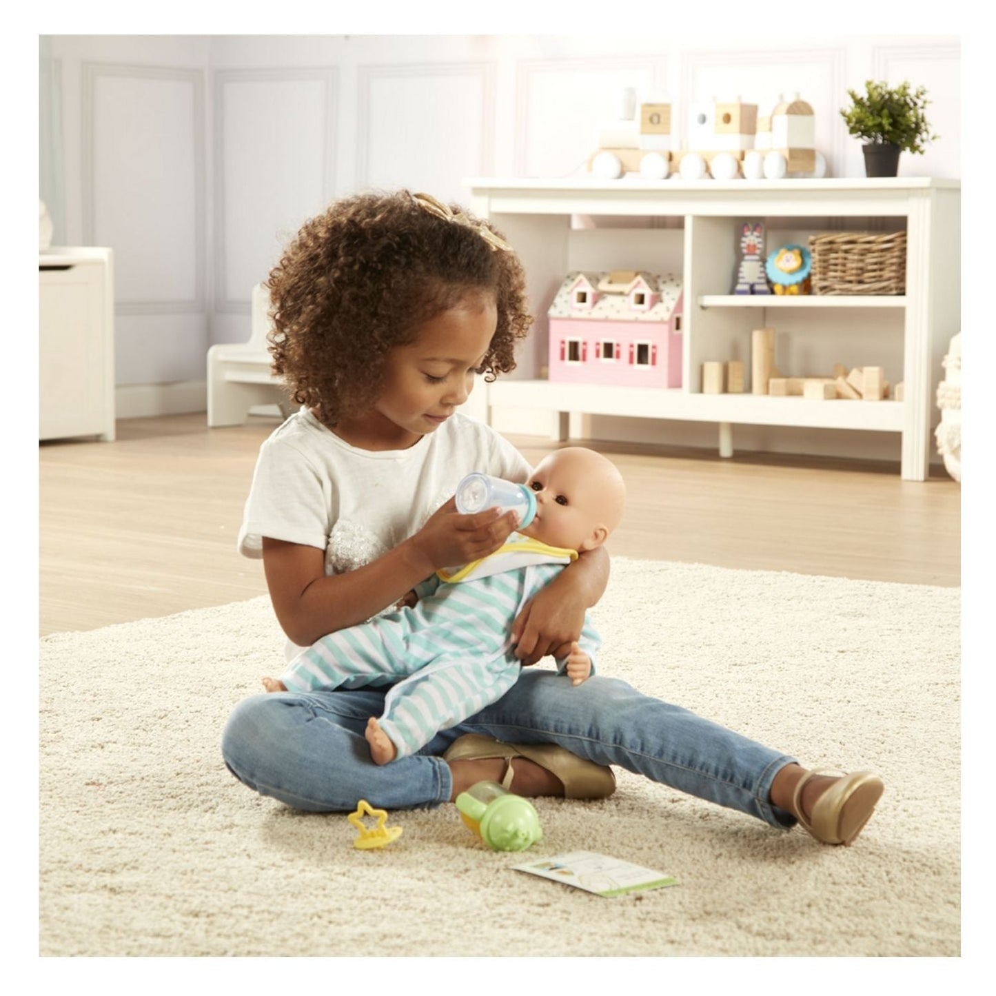 Melissa & Doug - Melissa & Doug Mine to Love – Bottle & Sippy Cup Play Set - Playful Panda