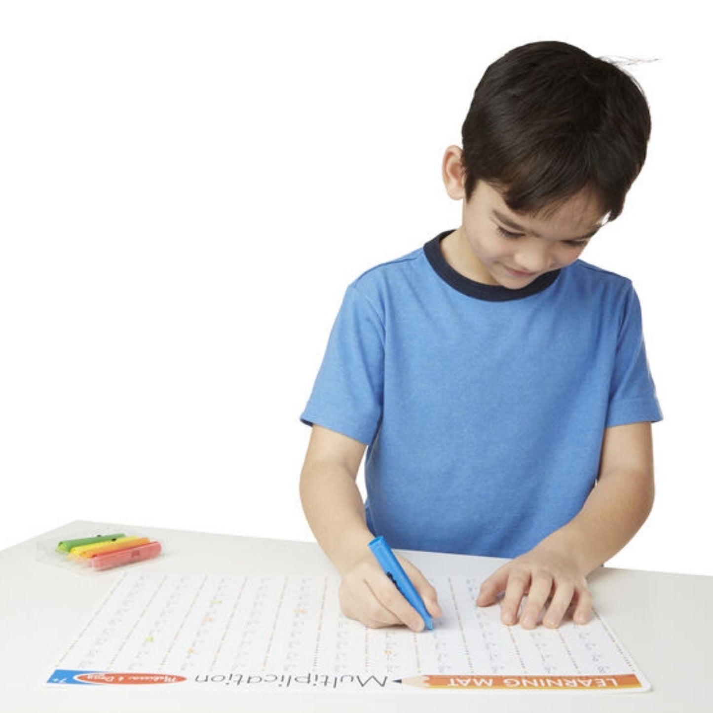 Melissa & Doug - Melissa & Doug Multiplication Problems Write-A-Mat (Bundle of 6) - Playful Panda