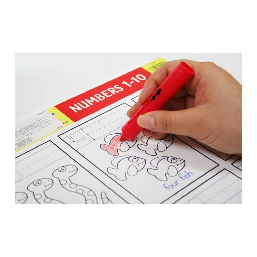 Melissa & Doug - Melissa & Doug Numbers 1-10 Write-A-Mat - Playful Panda