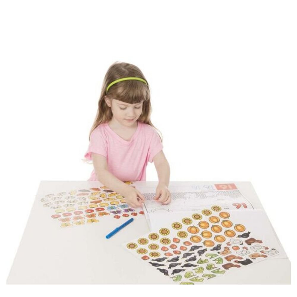 Melissa & Doug - Melissa & Doug Numbers Colouring and Sticker Activity Pad - Playful Panda