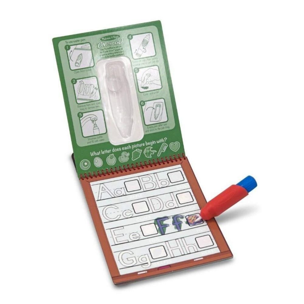 Melissa & Doug - Melissa & Doug On the Go Water Wow! Reusable Water-Reveal Activity Pad - Playful Panda