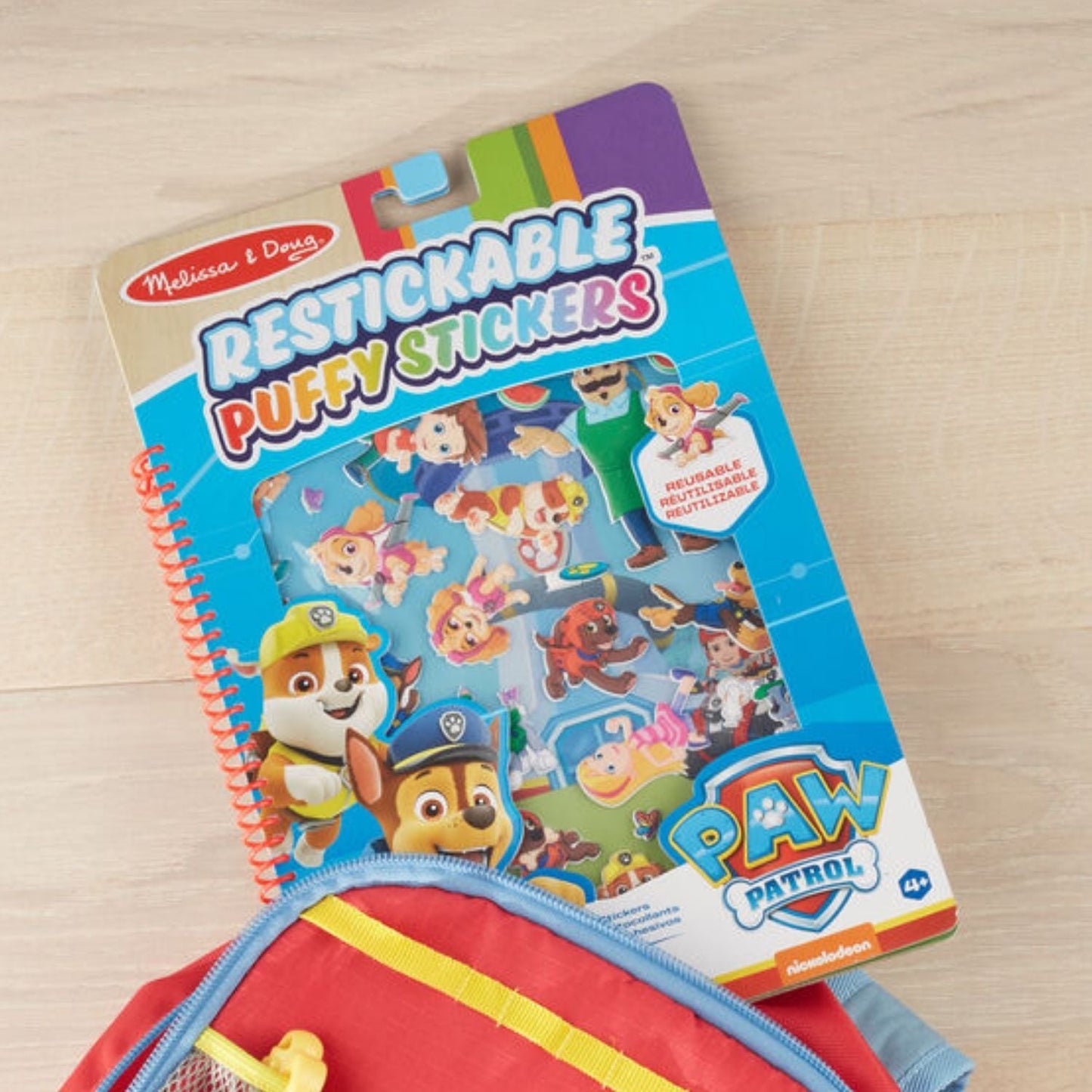 Melissa & Doug - Melissa & Doug Paw Patrol Puffy Sticker – Adventure Bay - Playful Panda