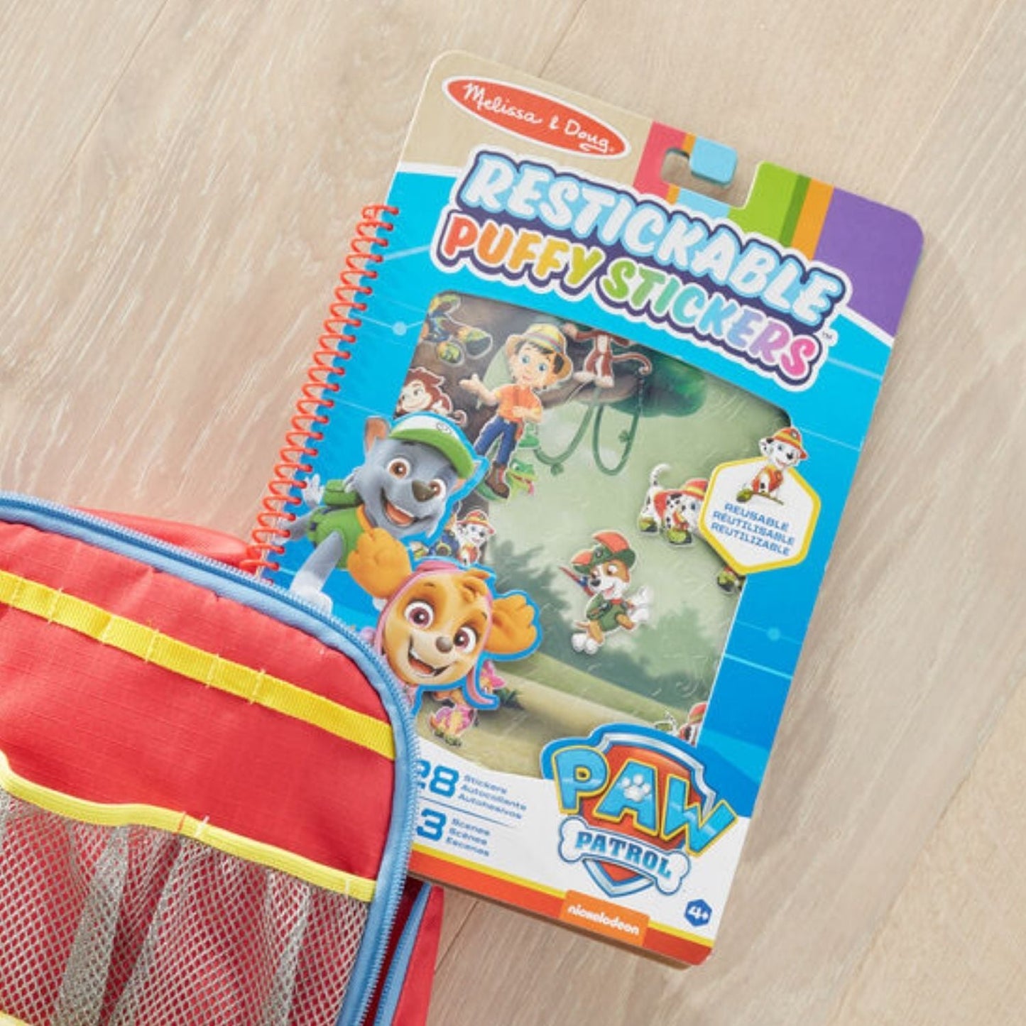 Melissa & Doug - Melissa & Doug Paw Patrol Puffy Sticker – Jungle - Playful Panda