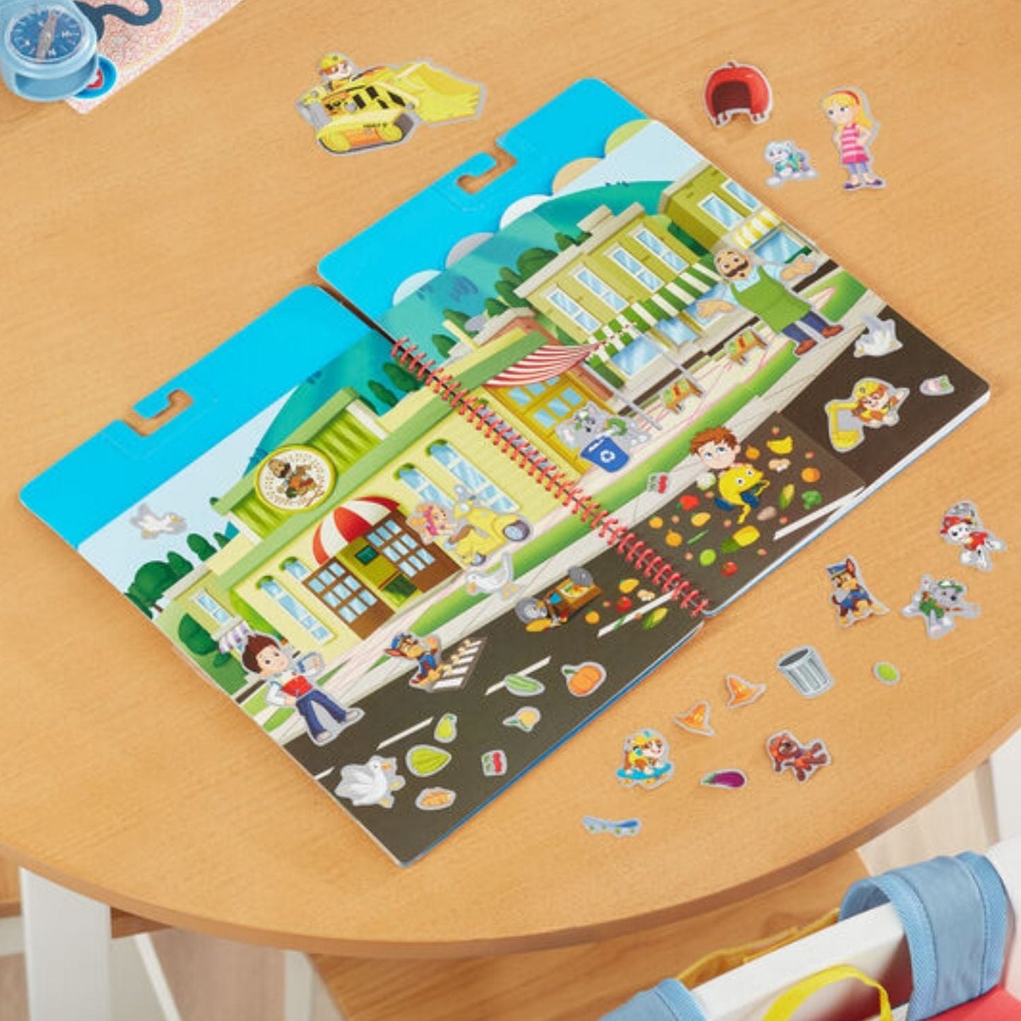 Melissa & Doug - Melissa & Doug Paw Patrol Restickable Stickers – Adventure Bay - Playful Panda