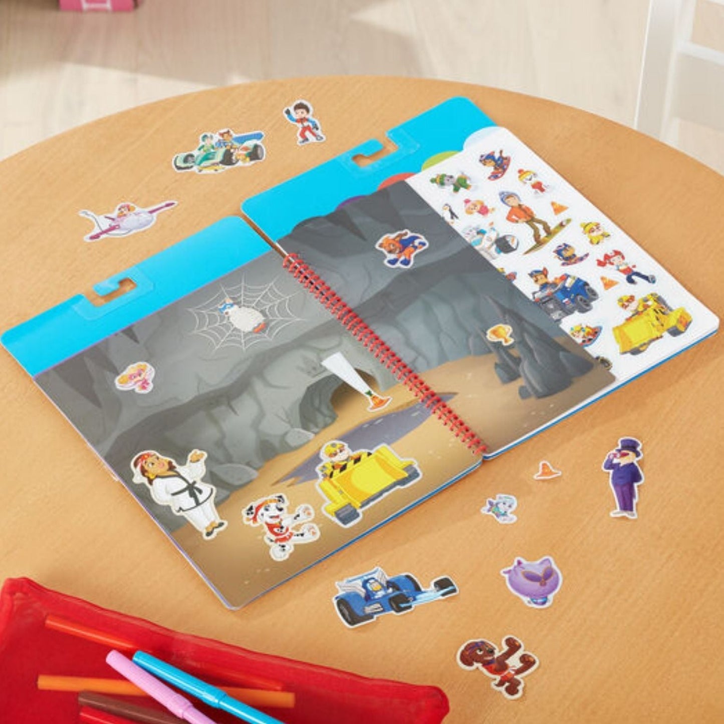 Melissa & Doug - Melissa & Doug Paw Patrol Restickable Stickers – Classic Missions - Playful Panda