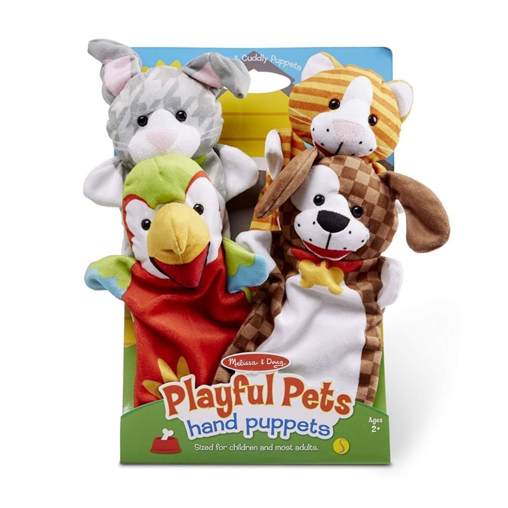 Melissa & Doug - Melissa & Doug Playful Pets Hand Puppets - Playful Panda