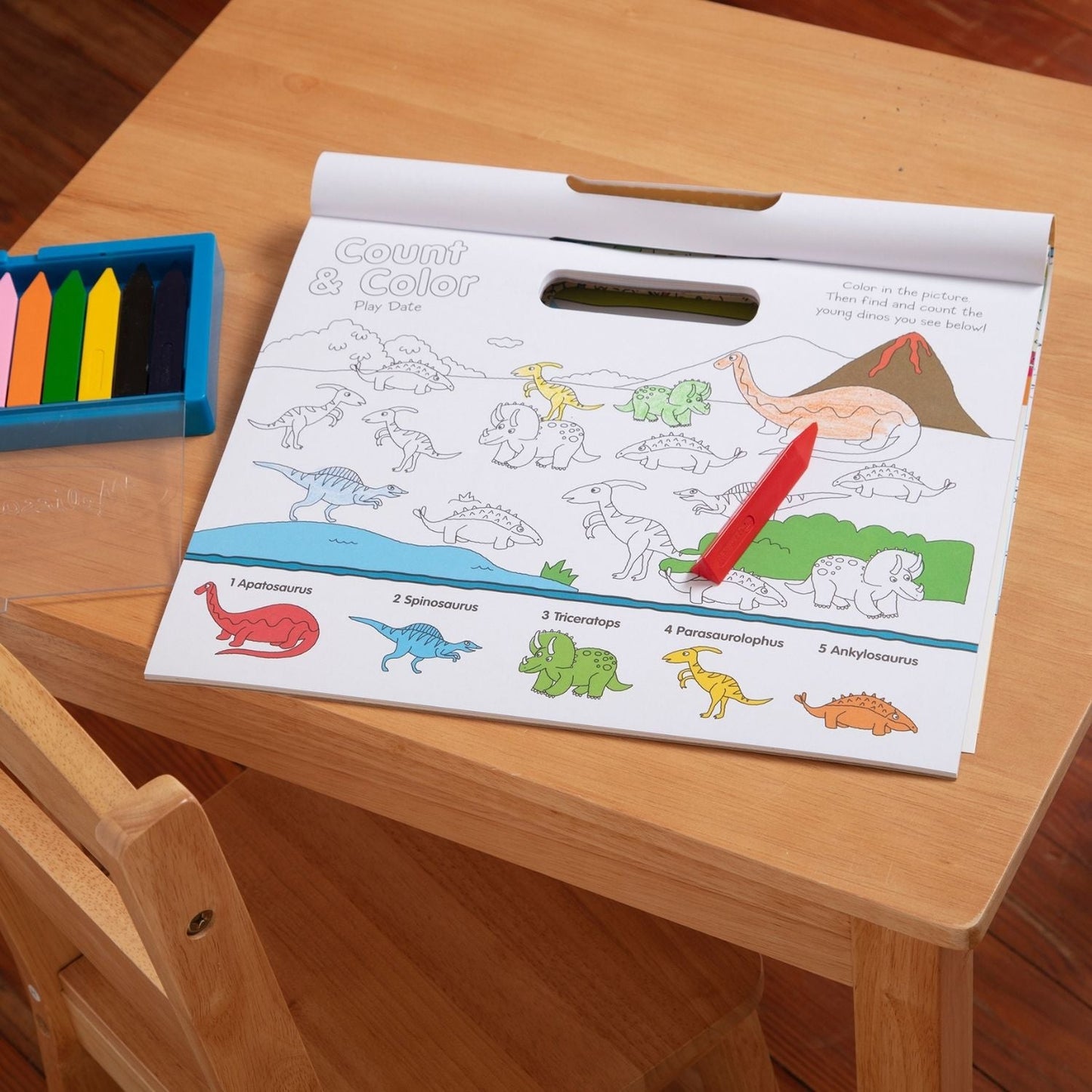 Melissa & Doug - Melissa & Doug Playmats – Dinosaurs - Playful Panda