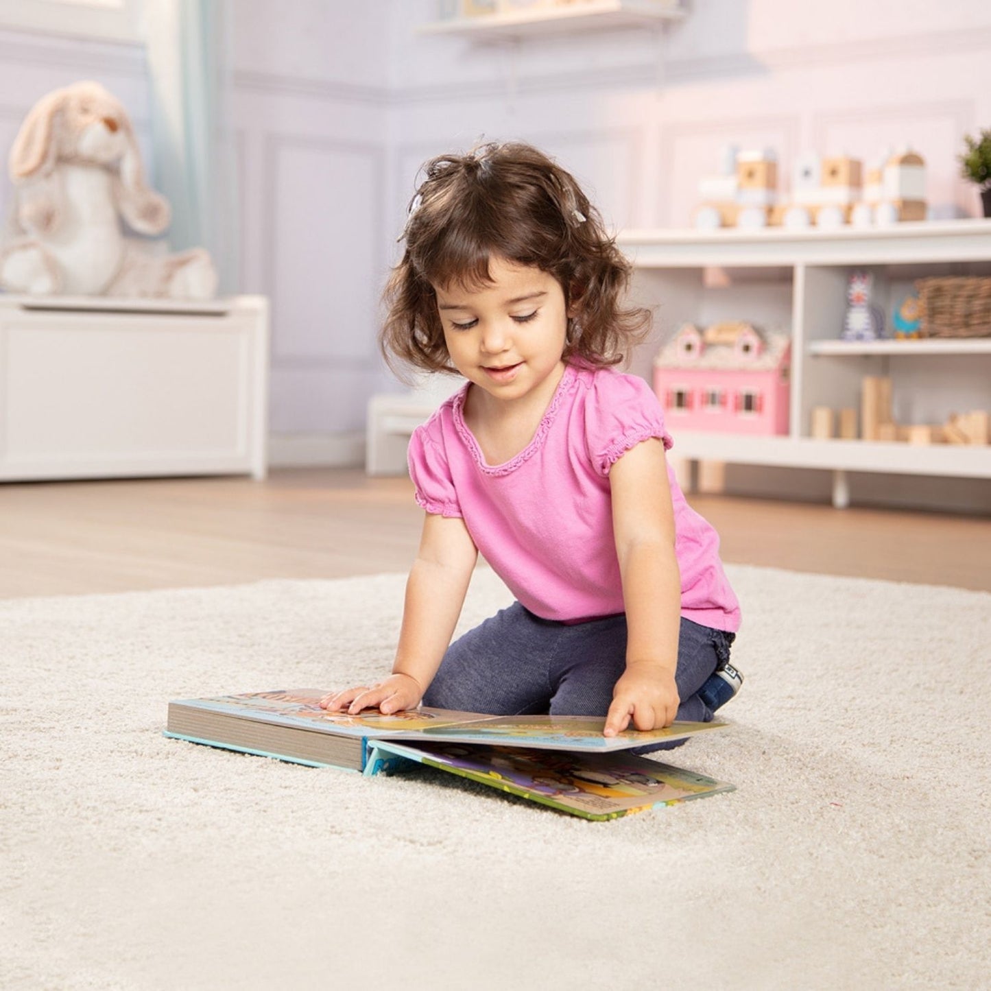 Melissa & Doug - Melissa & Doug Poke-A-Dot: Wheels On The Bus Wild Safari - Playful Panda