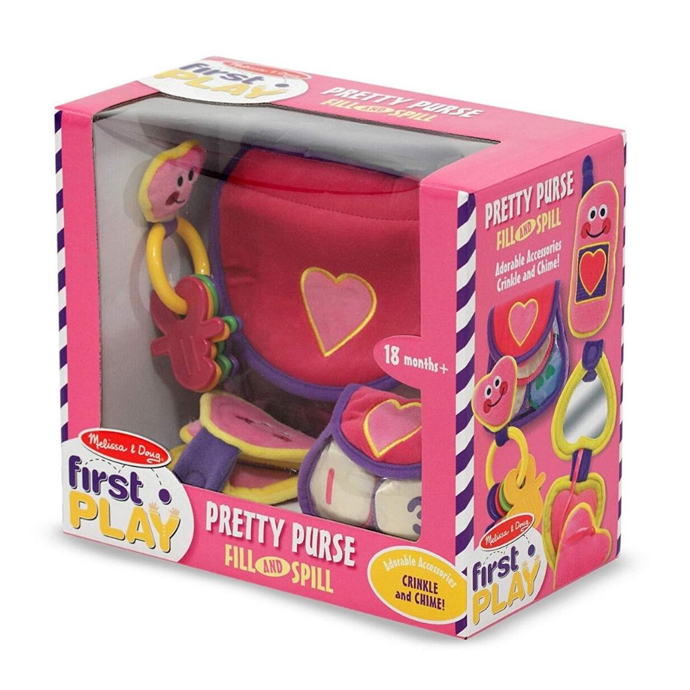 Melissa & Doug - Melissa & Doug Pretty Purse Fill and Spill - Playful Panda