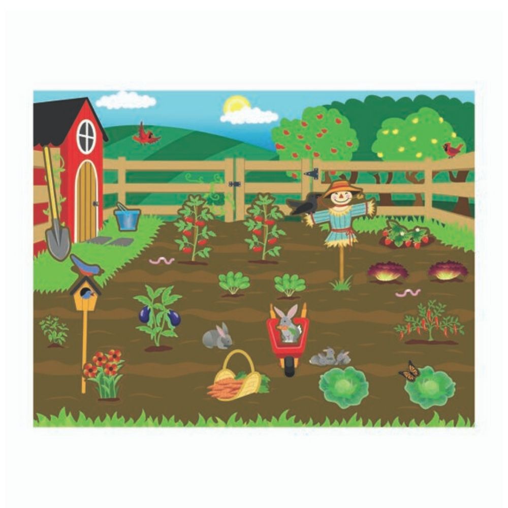 Melissa & Doug - Melissa & Doug Reusable Sticker Pad – Farm - Playful Panda