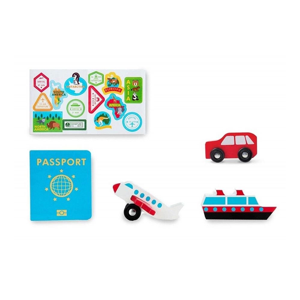 Melissa & Doug - Melissa & Doug Round the World Travel Rug - Playful Panda