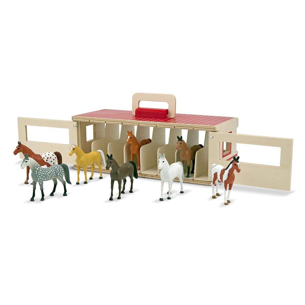 Melissa & Doug - Melissa & Doug Show Horse Stable - Playful Panda