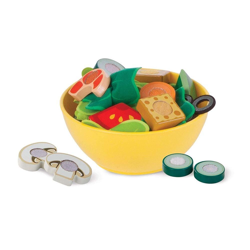 Melissa & Doug - Melissa & Doug Slice And Toss Salad Set - Playful Panda