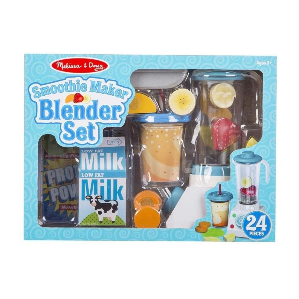 Melissa & Doug - Melissa & Doug Smoothie Maker Blender Set - Playful Panda