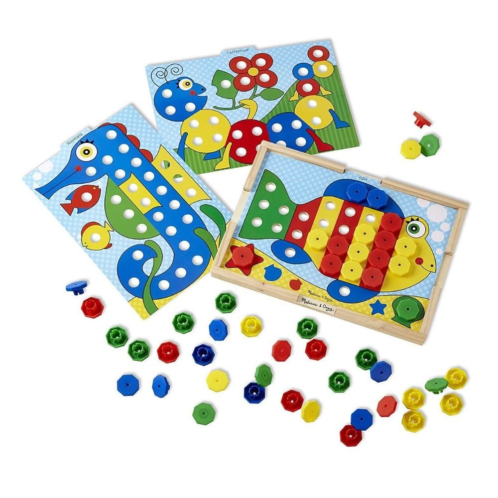 Melissa & Doug - Melissa & Doug Sort and Snap Colour Match - Playful Panda