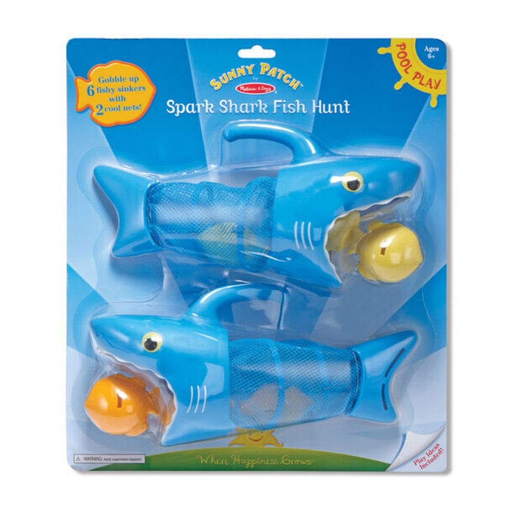 Melissa & Doug - Melissa & Doug Spark Shark Fish Hunt Pool Toy - Playful Panda