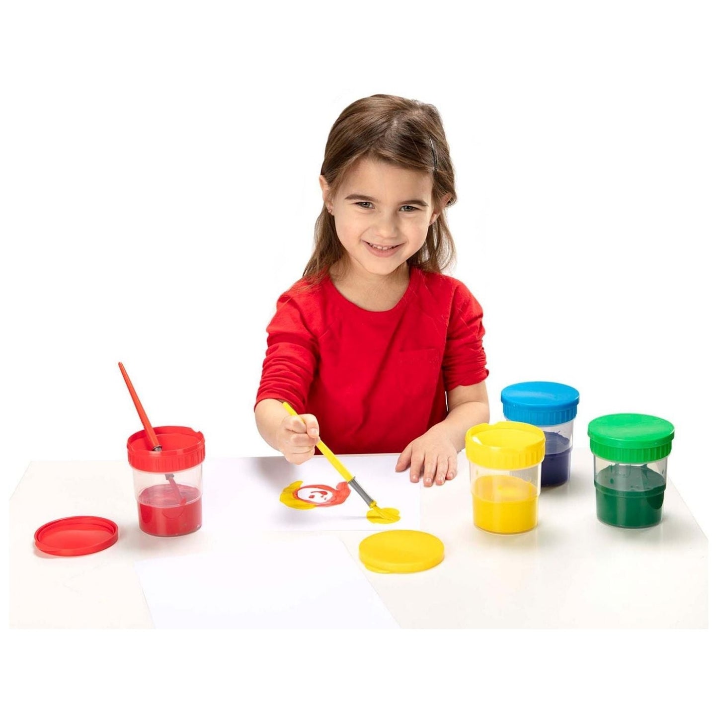 Melissa & Doug - Melissa & Doug Spill-Proof Paint Cups - Playful Panda