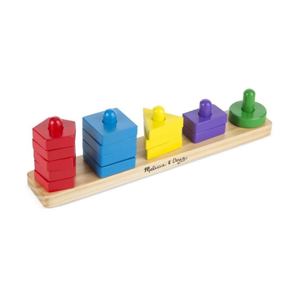 Melissa & Doug - Melissa & Doug Stack and Sort Board - Playful Panda