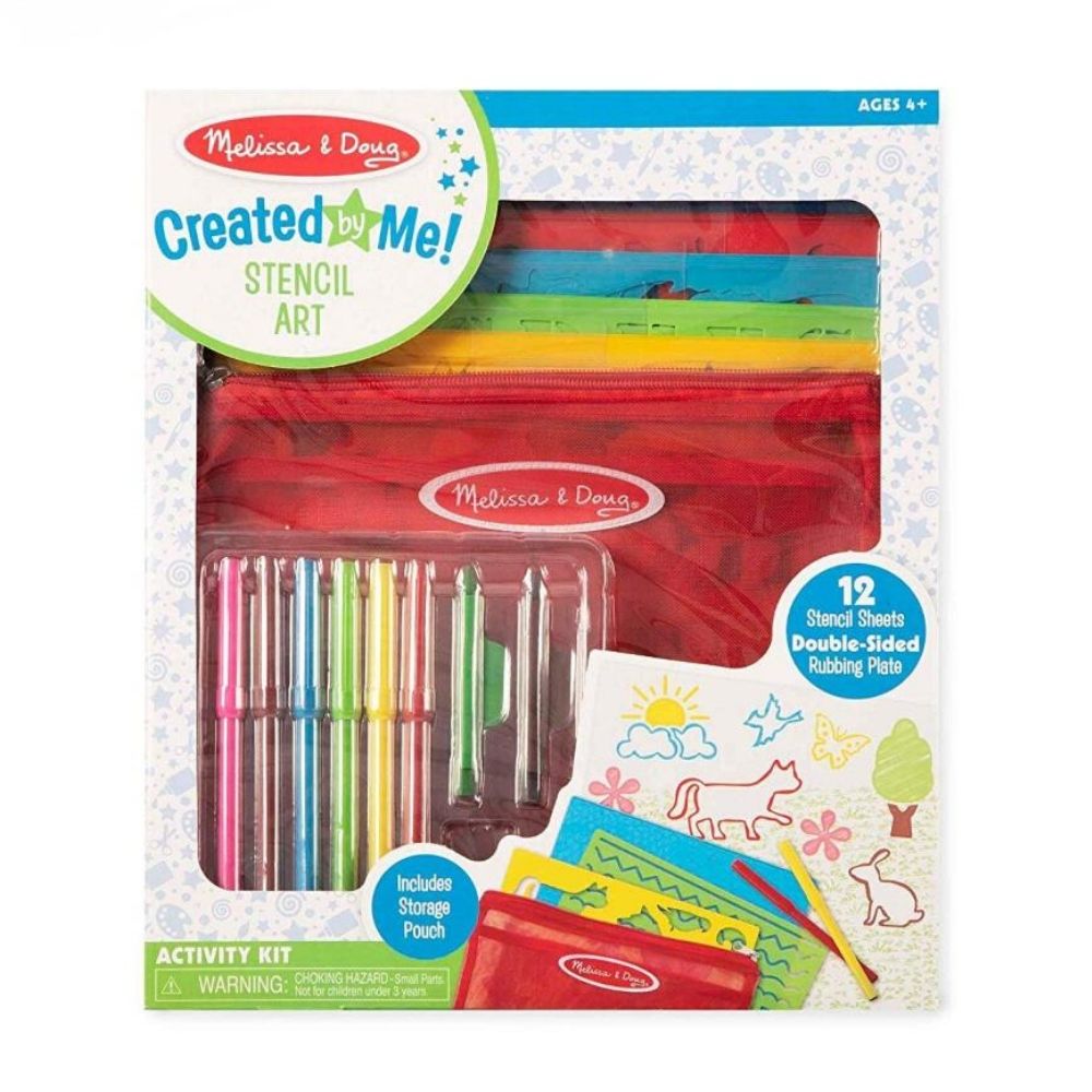 Melissa & Doug - Melissa & Doug Stencil Art Activity Kit - Playful Panda