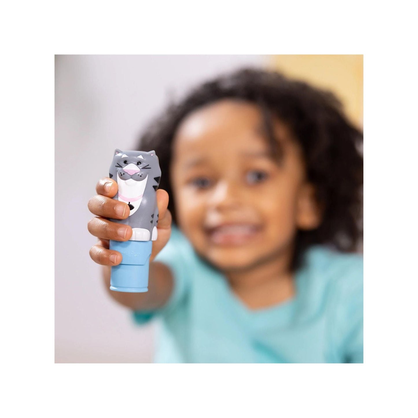 Melissa & Doug - Melissa & Doug Sticker WOW! – Sticker Stamper & Activity Pad – Cat - Playful Panda