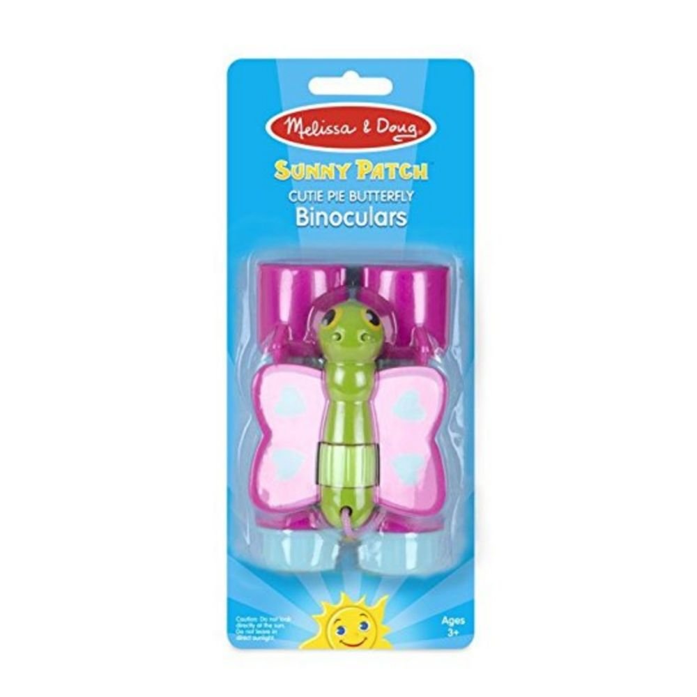 Melissa & Doug - Melissa & Doug Sunny Patch Cutie Pie Butterfly Binoculars - Playful Panda
