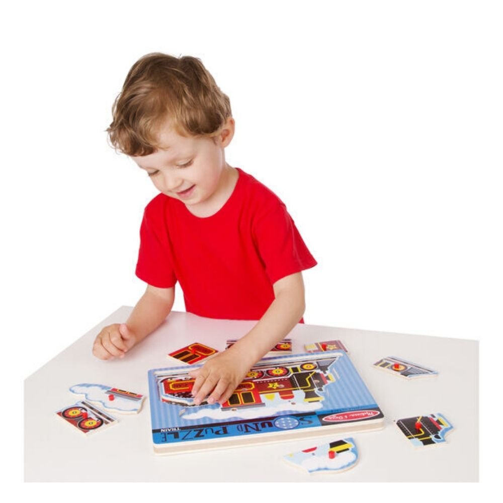 Melissa & Doug - Melissa & Doug Train Sound Puzzle - Playful Panda