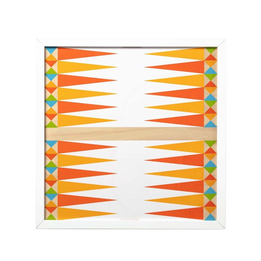 Melissa & Doug - Melissa & Doug Wooden Backgammon & Checkers - Playful Panda