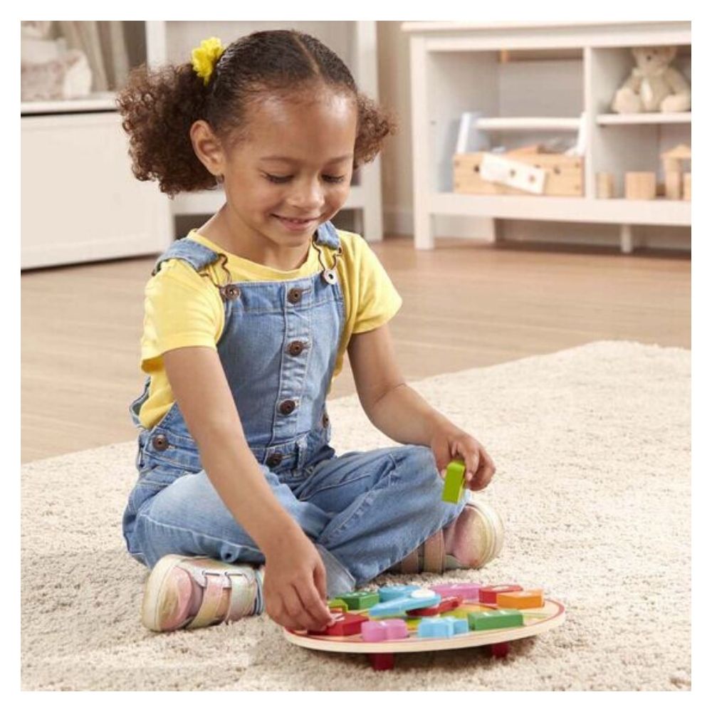 Melissa & Doug Shape Sorting Clock