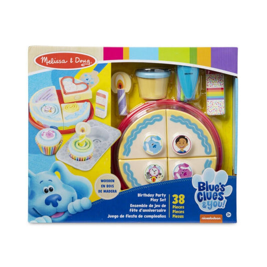 Melissa & Doug - Melissa & Doug Blues Clues Wooden Birthday Party Play - Playful Panda