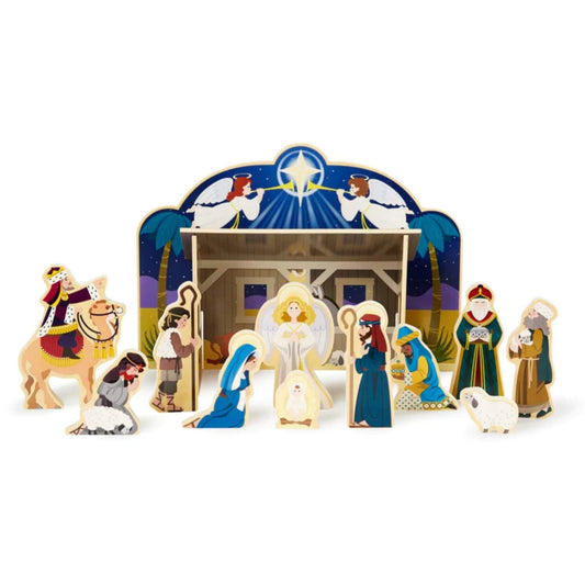 Melissa & Doug - Melissa & Doug Christmas Nativity Set - Playful Panda