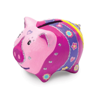 Melissa & Doug - Melissa & Doug Created by Me! Piggy Bank Craft Kit - Playful Panda