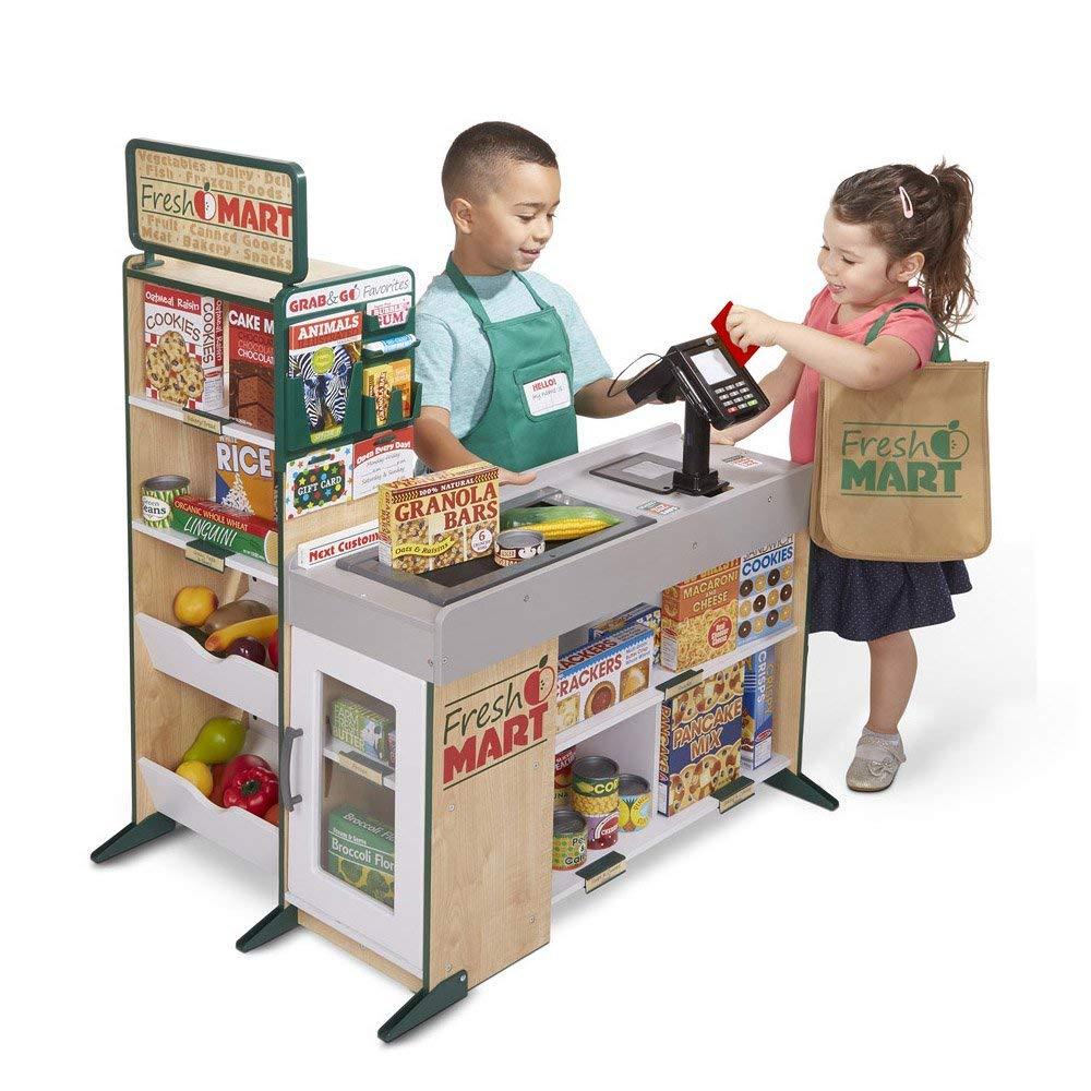 Melissa & Doug - Melissa & Doug Fresh Mart Grocery Store - Playful Panda