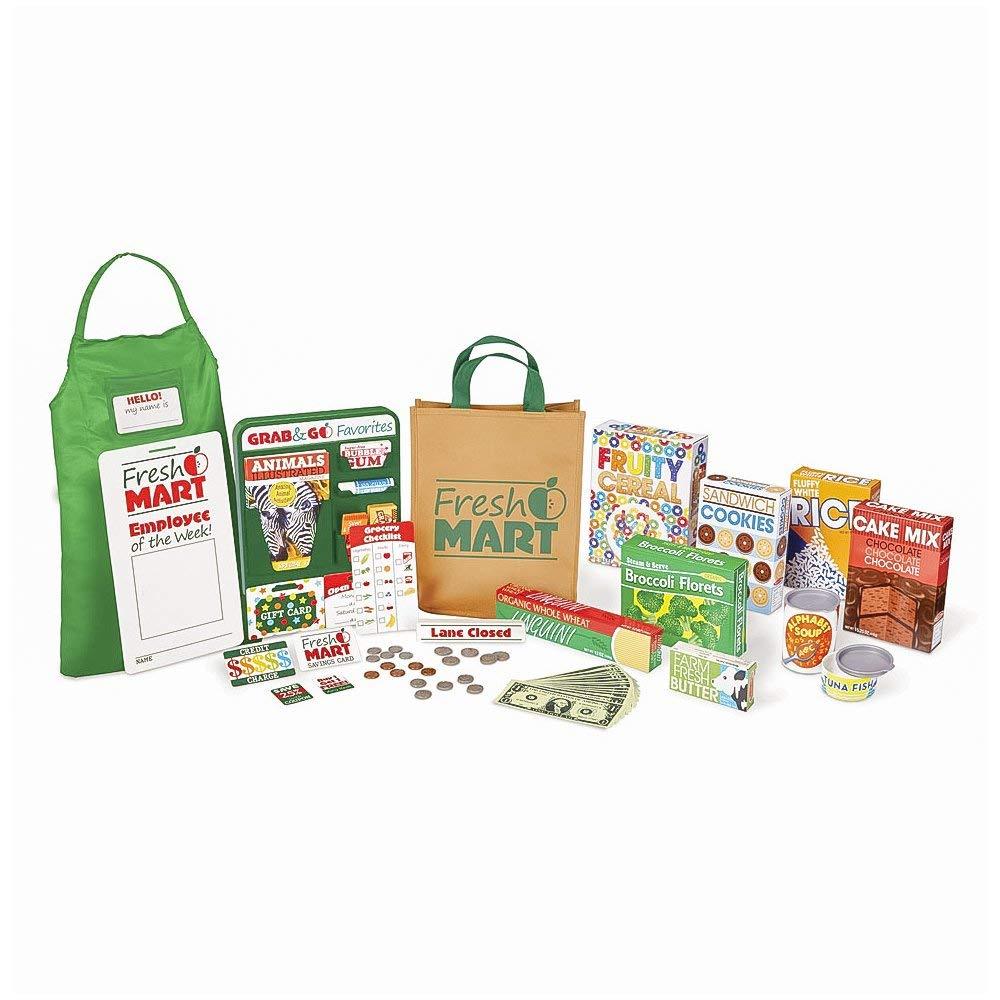 Melissa & Doug - Melissa & Doug Fresh Mart Grocery Store Companion Collection - Playful Panda