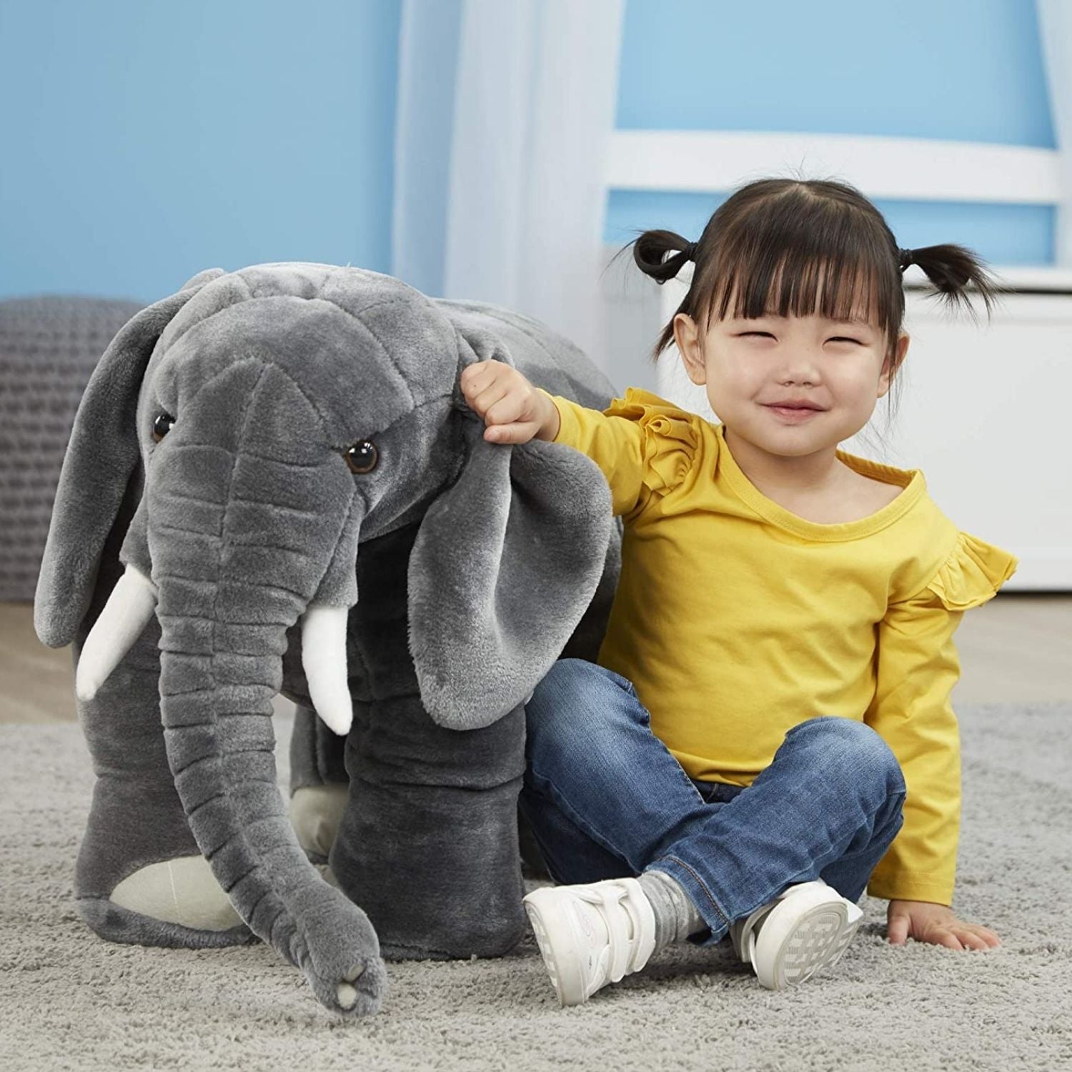 Melissa Doug Giant Elephant Plush Playful Panda