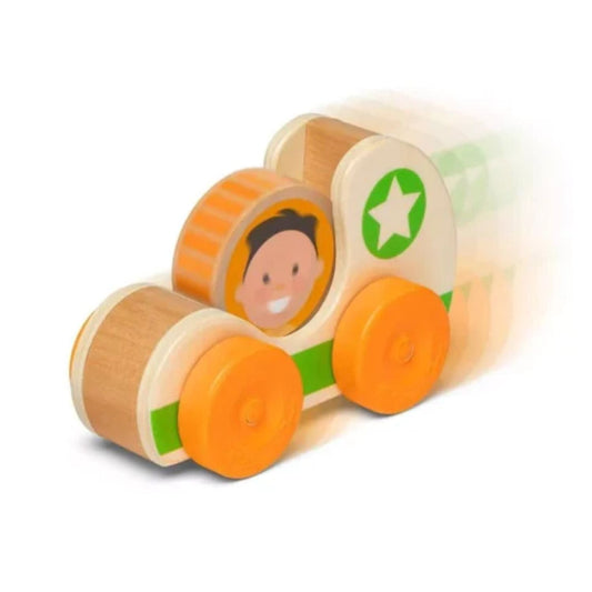 Melissa & Doug - Melissa & Doug Go Tots Green Star Car - Playful Panda